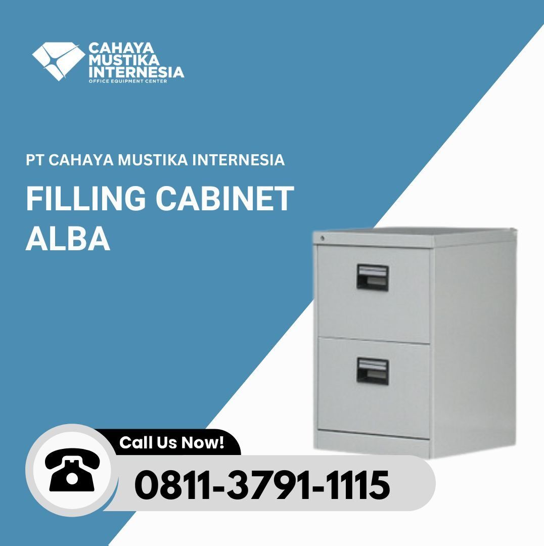 Filling Cabinet Besi 2 Laci Alba FC-112