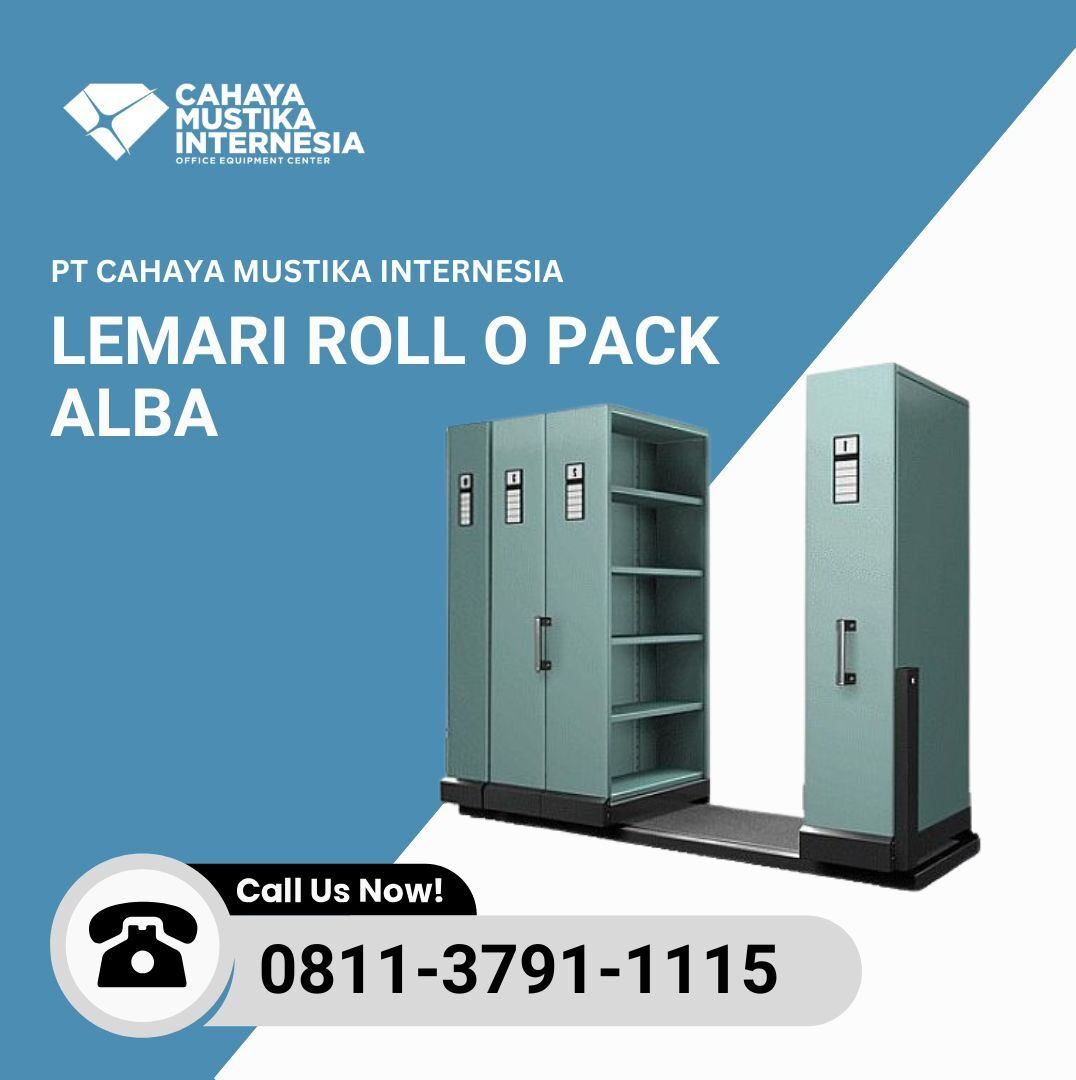 Lemari Roll O Pack 20 Compartment Alba