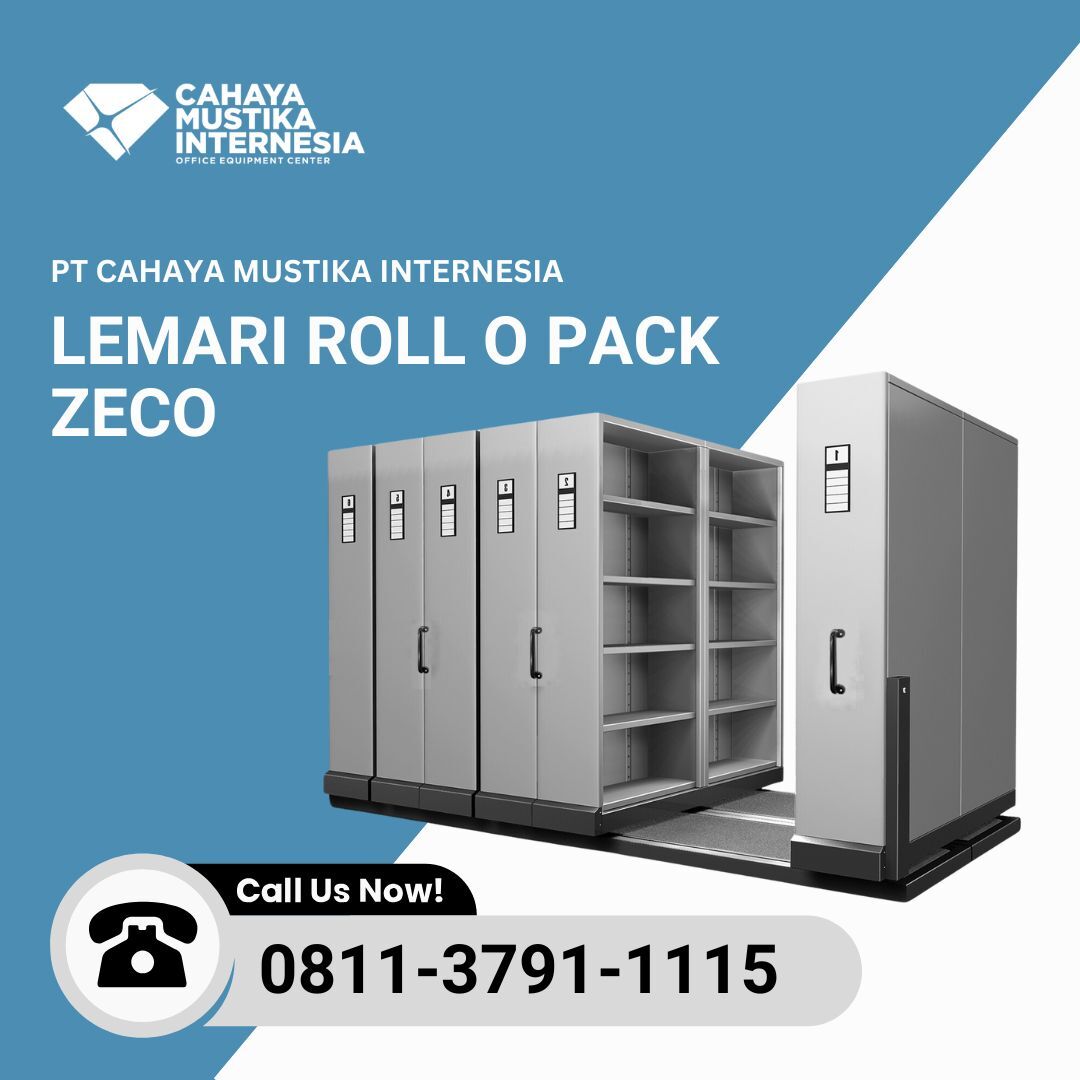 Lemari Roll O Pack Zeco 60 Compartment MF-6-22-ZC (W.2000)