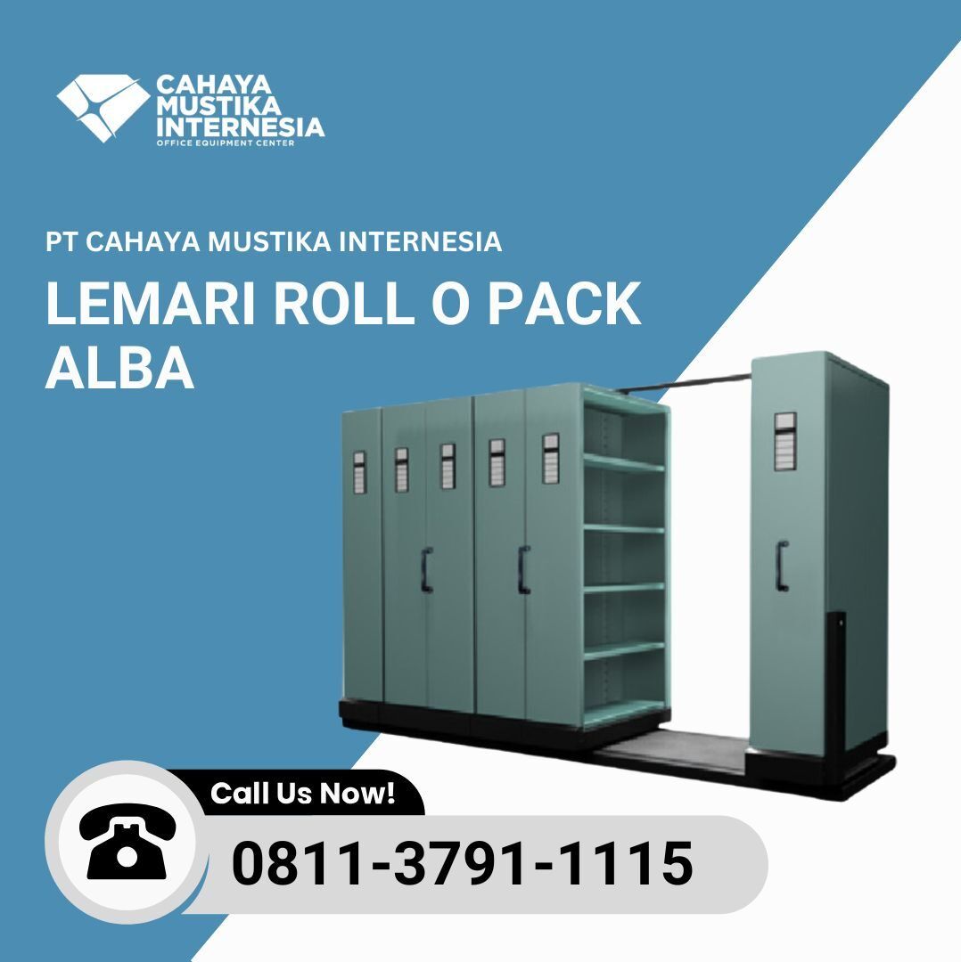 Lemari Roll O Pack 30 Compartment Alba