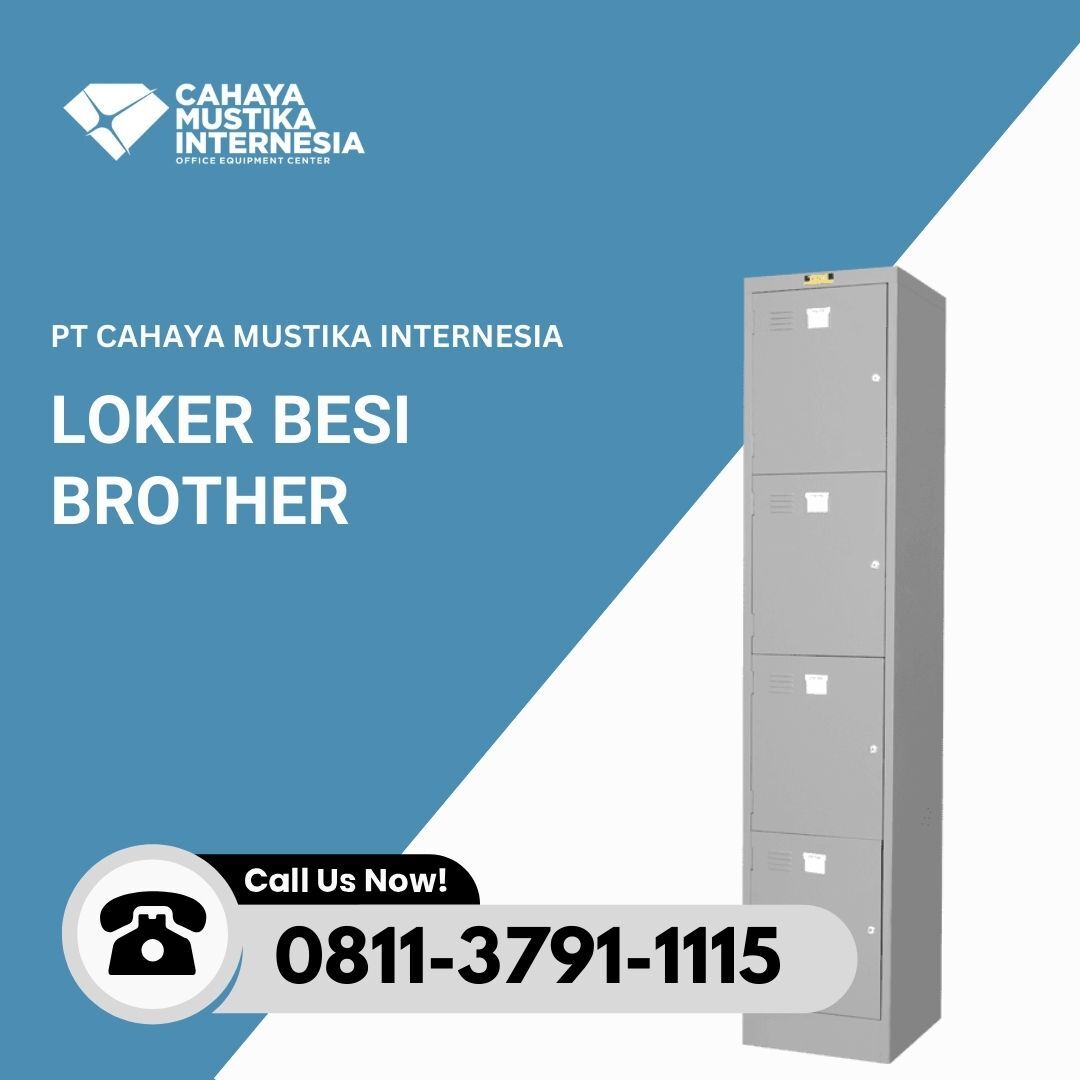 Lemari Locker Besi 4 Pintu Brother B 704