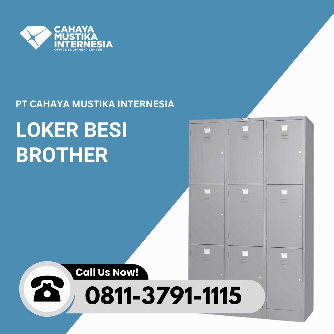 Lemari Locker 9 Pintu Brother B 703-3
