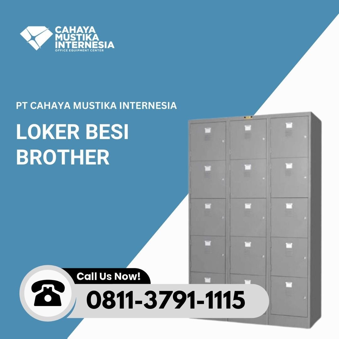Lemari Locker 15 Pintu Brother B 705-3