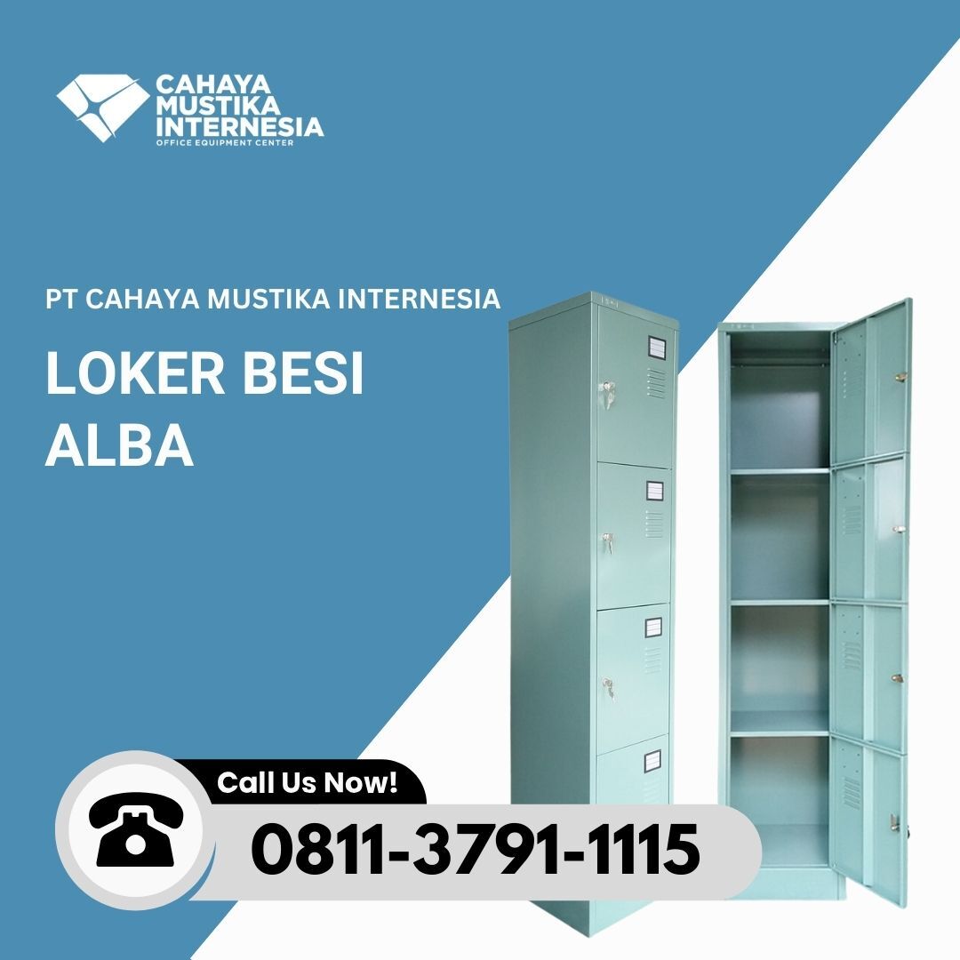 Loker Besi 4 Pintu Alba LC - 504