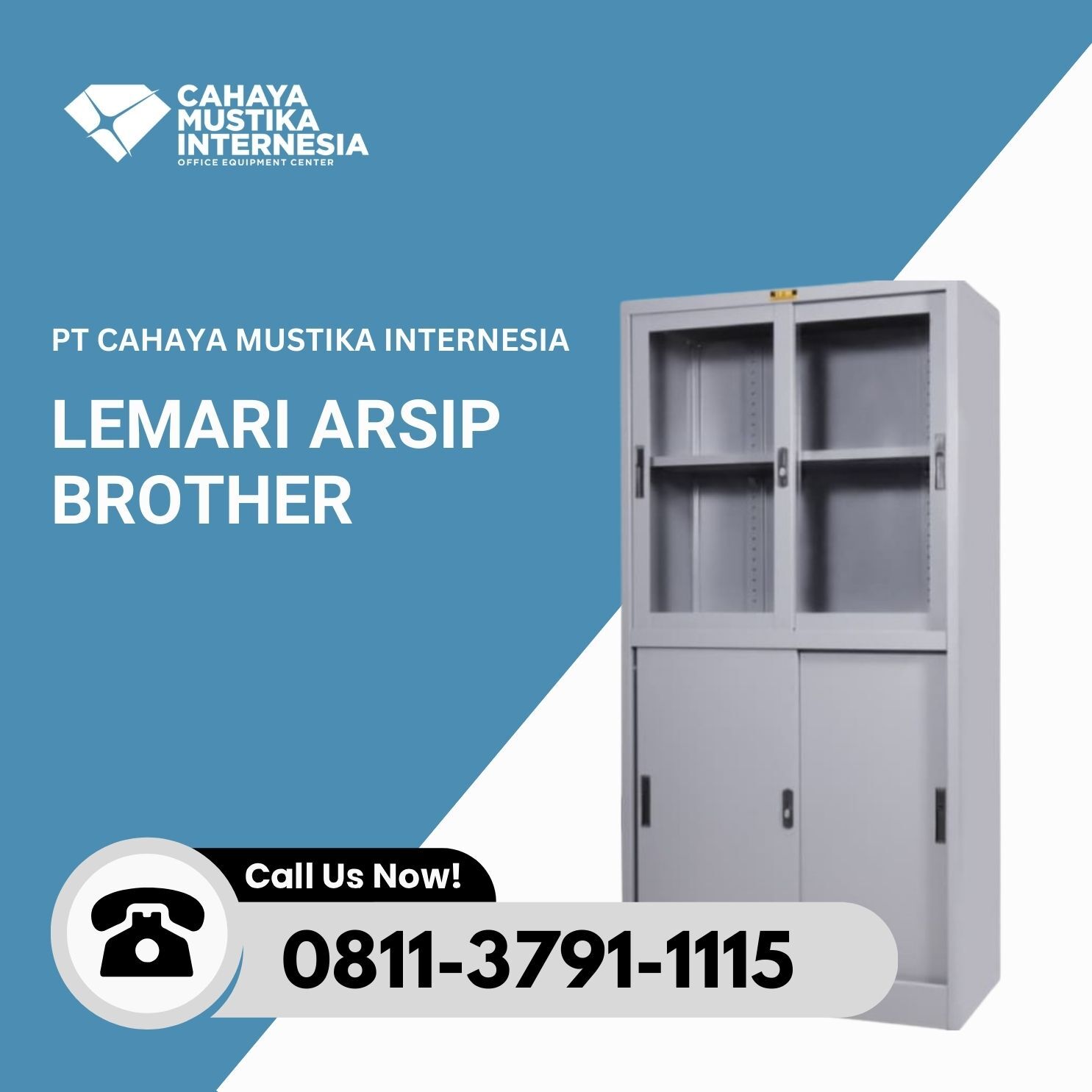 Lemari Arsip Plat Besi Brother B-308