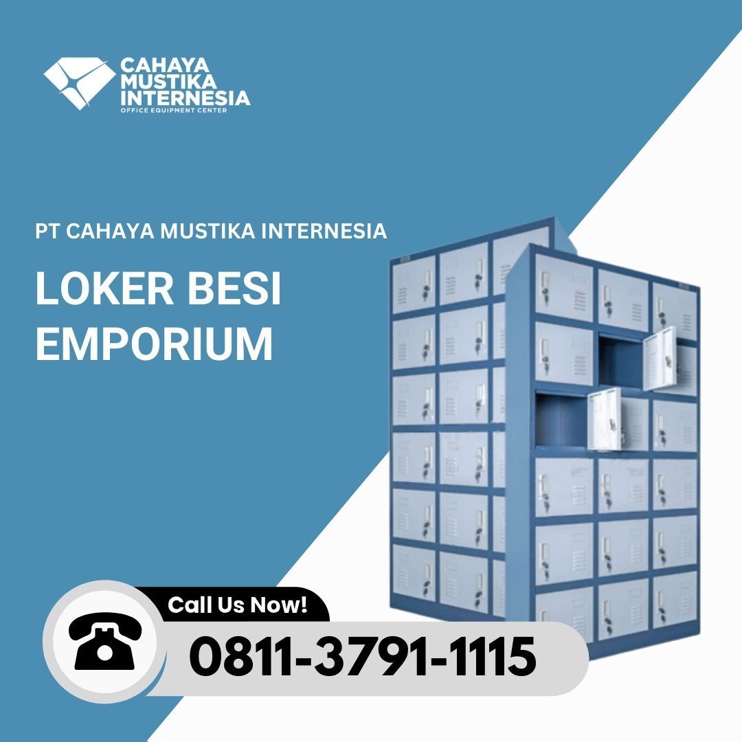 Loker Besi Emporium EL 18 Triple Column