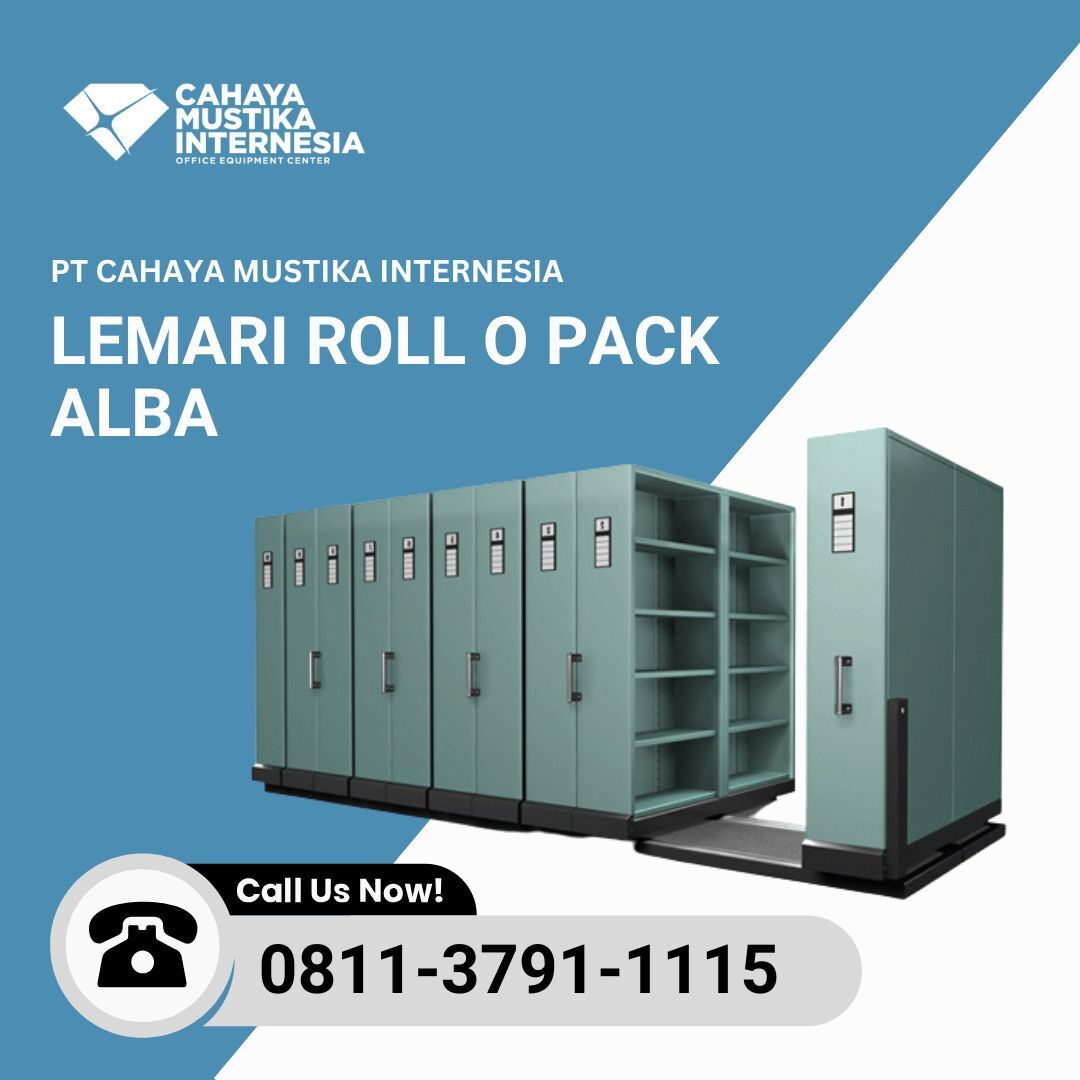 Lemari Arsip Roll O Pack Alba 40 Compartment