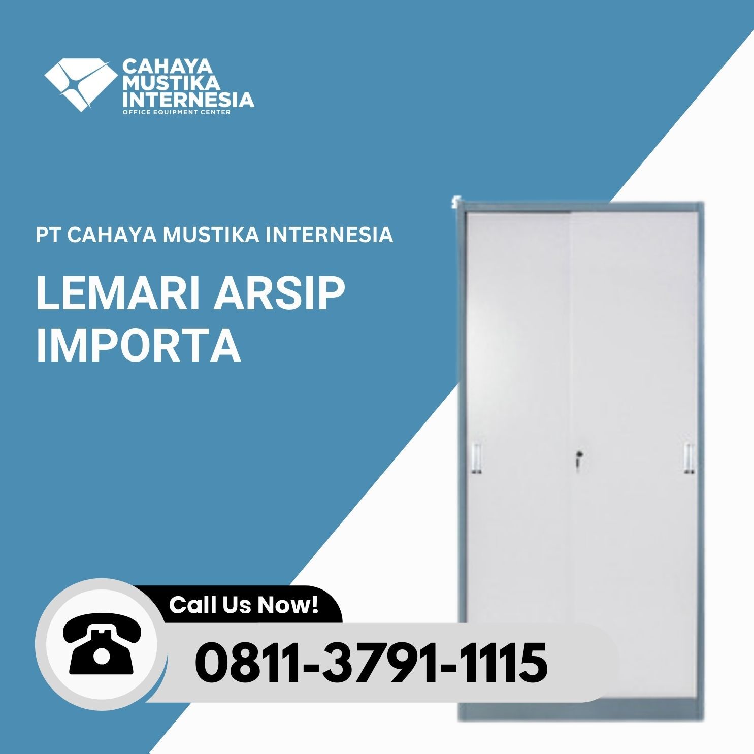 Lemari Arsip Plat Besi Importa SC C18 MS